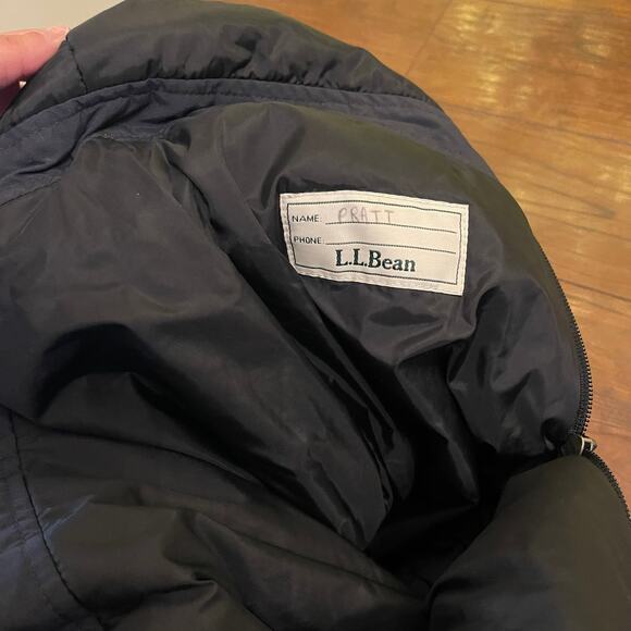 Kids LL Bean Cold Buster Snow Pants Bibs Overalls Blue Size 12 - Picture 10 of 12